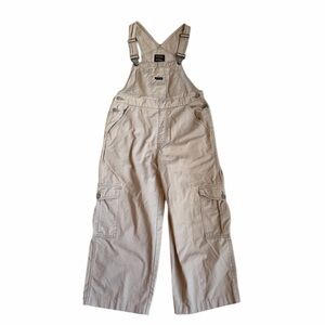 Squeeze vintage khaki overalls